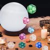 Amiven 6 Sets Astrology Dice, Signs Planets Numbers 12-Sided Dice Divination Tool