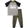 Harry Bear Jungen Gaming Schlafanzug Grau 158