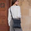Gusti Veha Women's Leather Shoulder Bag, blue