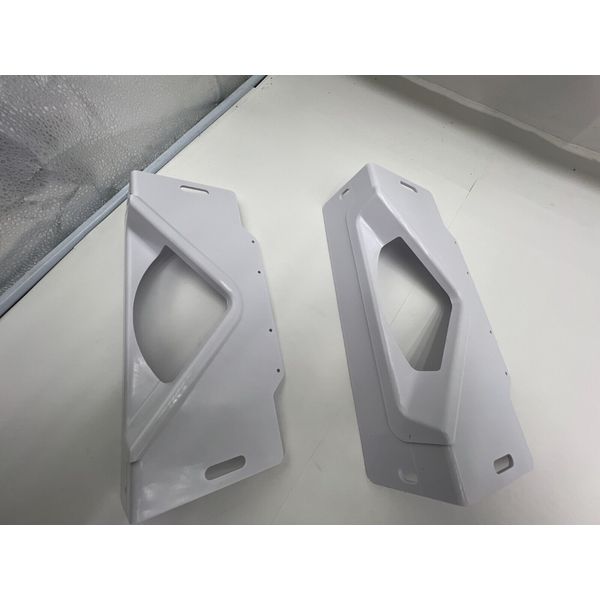 QTY 9 Drawer Mounting Bracket Replacement, White Steel
