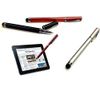 Pro Stylus Capacitive Pen Compatible with Google Pixel C Tablet Upgraded Custom High Precision Touch Full Size 6 Pack! (Silver)