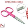 Precision Cuticle Nail Scissors: Straight Arrow Point, Ultra-Sharp and Thin
