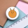 'Orange Space Hopper' Compact Pencil Sharpener (PS00047737)