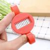 Strong Mini Runner Bean Slicer Cutter 2 Pcs Bean Slicer for Stringing Cutter Fast Bean Cutting Easy to Clean