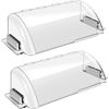 2 Pack Adjustable Air Vent Deflector - 9”To 15.5” Magnetic Floor Vent Covers for