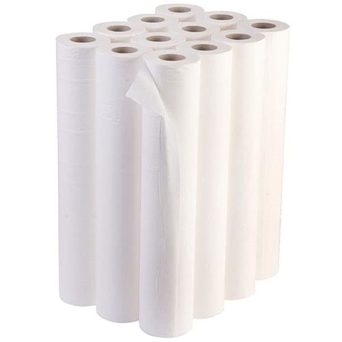 Couch Rolls 20 Inch White, 2 Ply 50cm Hygiene Rolls for Massage, Beauty Bed - 20" Wide x 40 Metres Long | Pasha81 Ltd (1)