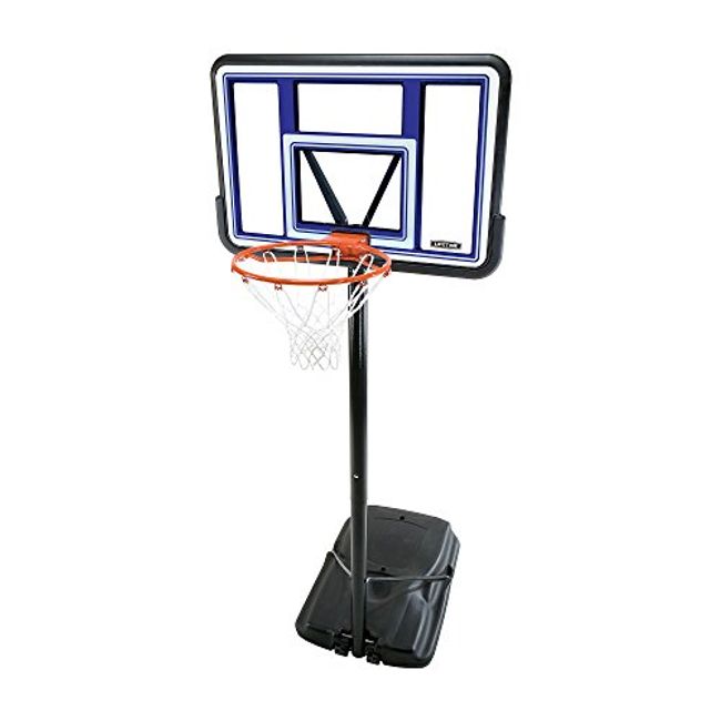 Lifetime Basketball Backboard and Rim Combo, 48 inch Polycarbonate (73729)  