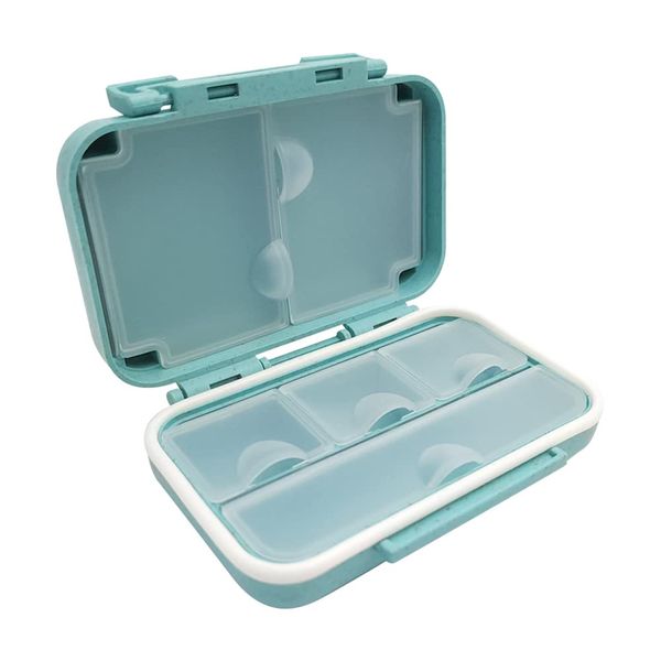 Fullicon Medicine Case, Pill Case, Portable Storage, Convenient Storage Case, Small Items, Pollen, Multi-Purpose Storage, Moisture-Proof, Supplement, Capsule, Medicine, Ring, Piercing Accessory,