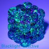 Nebula 12 mm d6 Nocturnal/Blue Luminary Dice Block (36 Dice)