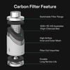 VIVOSUN 4" 190CFM Inline Fan Carbon Filter Ducting Combo for Air Ventilation