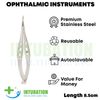 Vannas Micro Scissors Curved 7mm Secondaire Cataract Eye Ophthalmic Instruments