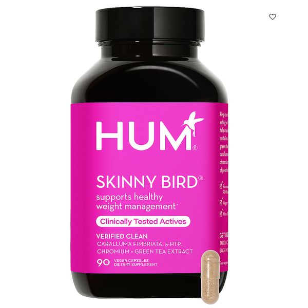 HUM SKINNY BIRD ~  supports healthy weight management  ~  90 Capsules  Sealed!