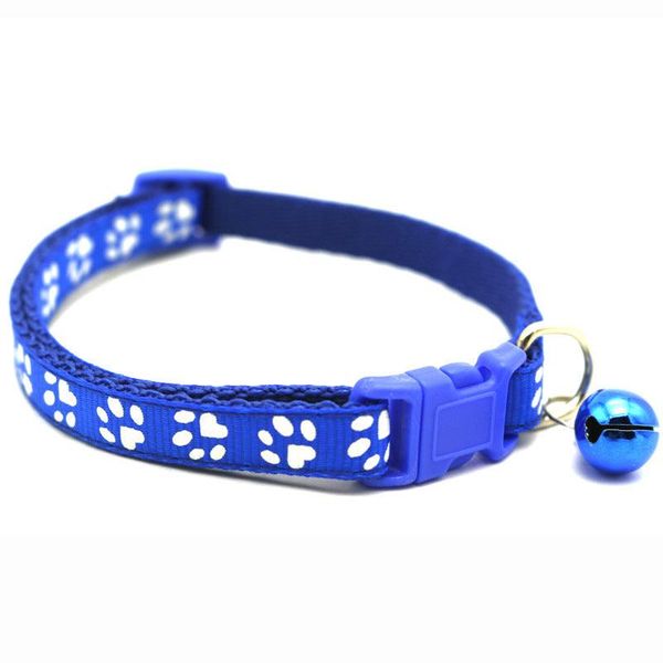 Pet Bell Collar Set: Stylish And Safe Accessories For Cats And Dogs - Blue