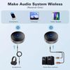 Bluetooth Receiver, Bluetooth Audio Adapter for Home Stereo, Speaker with AUX 3.
