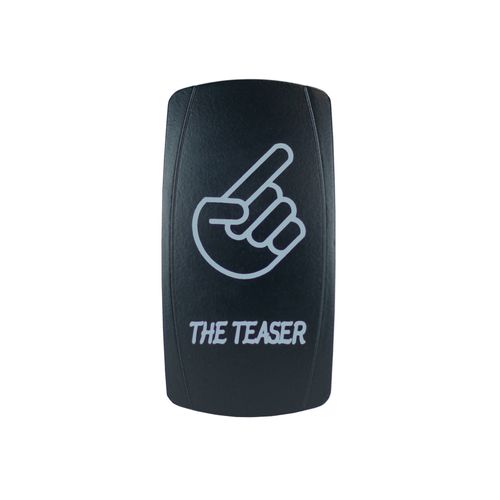 STVMotorsports Laser Backlit Orange Rocker Switch The Teaser 20A 12V On/Off LED Light