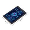 3.5 inch IPS USB Mini Screen, AIDA64 PC CPU RAM Data Temperature Monitor, PC Sensor Panel Display, Computer Case Secondary Screen, IPS Full Viewing Angle, USB C Interface, Only for Windows