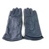 Ladies Genuine Leather Gloves (Large, Navy)