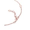 Elli Anklet Crystals Rose Gold Plated 925 Sterling Silver