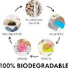 Compostable Swedish Dishcloths - 10 Pack Eco-Friendly Kitchen Rags for Cleaning