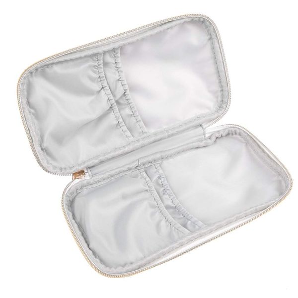 Makeup Bags Portable Marble Print PU Makeup Brushes Cosmetic Organizer Bag Cosmetic Bag for Wome