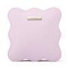 Francfranc Wave Shape Stand Pouch Small Light Purple Makeup Pouch Trinket Case, light purple