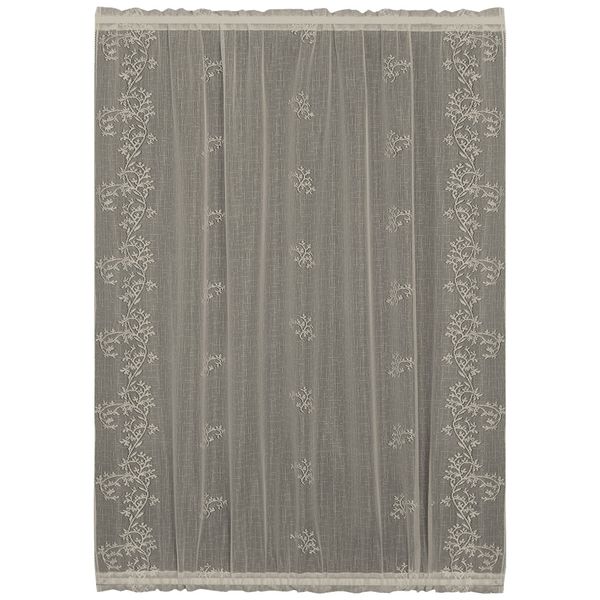 Heritage Lace Sheer Divine Table Runner, 14 by 72-Inch, Flax