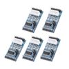 Akozon Motor Driver Motor Driver Module, Motor Driver Module 5pcs ULN2003 Stepper Motor Driver Board Module 5-12V Driver Motor Board Module Stepper Motor