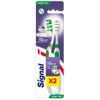Signal - Packung mit 2 Zahnbürsten Integral 8 Pflege, weich