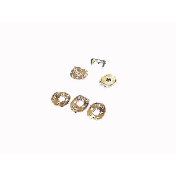 Curtain Fasteners Socket and Back Plate Long Legs