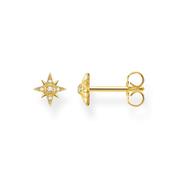 Thomas Sabo Women Single Stud Earring Star 925 Sterling Silver