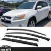 For 06-12 Toyota RAV4 Window Visor Vent Sun Rain Deflector Guard 4PCS Set