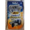 Bic Comfort 3 Advance Disposable Razors (4 Count) New