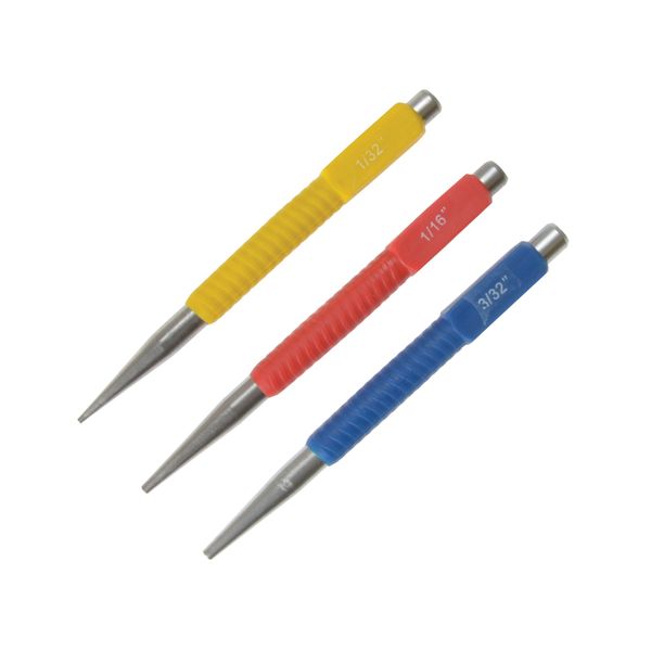 Blue Spot Tools 22445 B/SPOT Nail Punch Set (3-Piece)