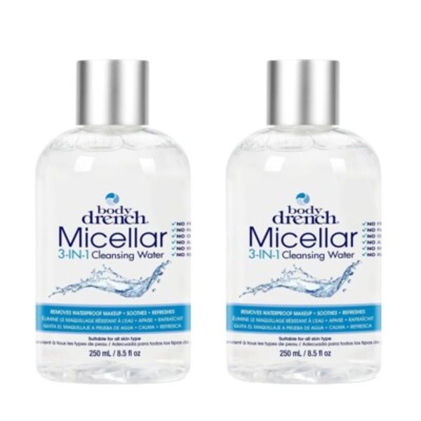 2 Bottles BODY DRENCH MICELLAR CLEANSING WATER 8.5 Ounce