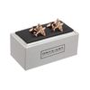 Onyx-Art London Rose Gold Spitfire Plane Cufflinks