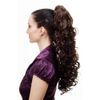 Hairpiece PONYTAIL extension VERY long MASSIVE volume voluminous curly AMAZING curls BROWN kinks N310-6