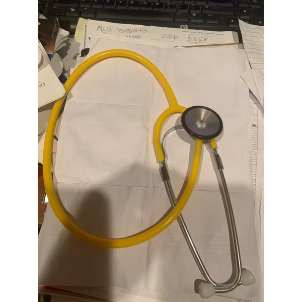 pet medical stethoscope works great