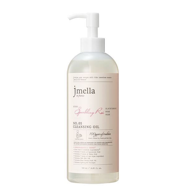 J Mela in France Sparkling Rosé Cleansing Oil