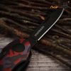 munkees 14-IN-1 Multi-functional Tool, Portable, Foldable, Blade, Versatile Tool, For Outdoors, Disaster Prevention, Work, Camping, Climbing, Red