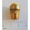 25 PIECES 3/4" PUSH FIT X 3/4" MNPT MALE THREADED ADAPTER