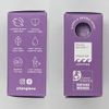 Natural Lavender Solid Shampoo Bar by Tangie. Lasts 50+ washes. Made in Florida, USA. Paper packaging is recyclable and compostable.