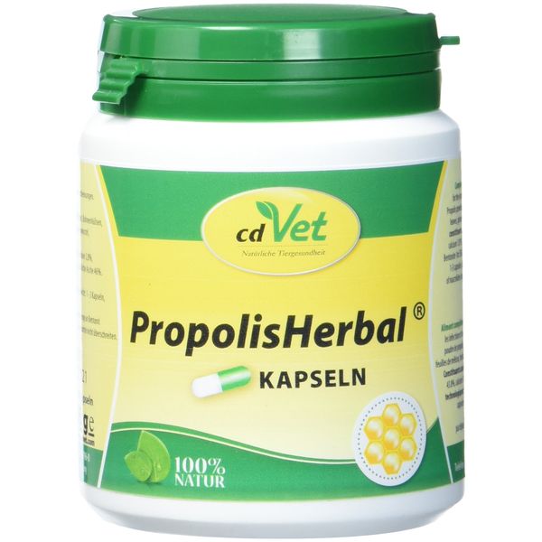 cdVet PropolisHerbal Capsules, 100-Count
