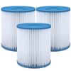 Tina.Win Filter Cartridge for Type A or C, Filter Cartridge, Compatible 29000e/59900e, Pool, Spa, Pool Filter, Pack of 3