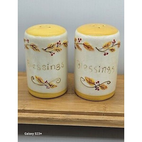 Vintage Blessings Salt & Pepper Shakers