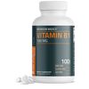 Bronson Vitamin B1 100mg, Non-GMO, 100 Vegetarian Tablets