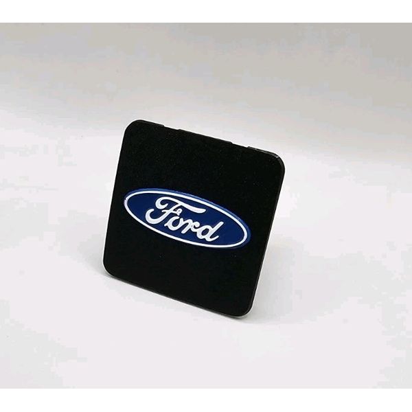 Ford  Blue White Tow Hitch Cover/Plug/Cap for 2" Receivers