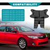 NOTISH Cup Holder Divider, Center Console Drink Cup Holder Insert Divider Compatible with Camry 2012-2017