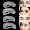 24 Pcs Styles Eyebrow Grooming Shaping Stencil Card Kit, Drawing Eyebrow Thrush Template Shaping Shaper DIY Makeup Beauty Tools