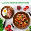 NutriChef 14-pcs Non-Stick Luxurious Stackable Cookware Set PFOA/PFOS FREE