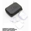 CASEMATIX Portable Card Reader Case Compatible with Square Contactless Dock and Chip Reader Scanner Holds Dock, Chip Reader, USB Cables and Small Accessories, Case Only